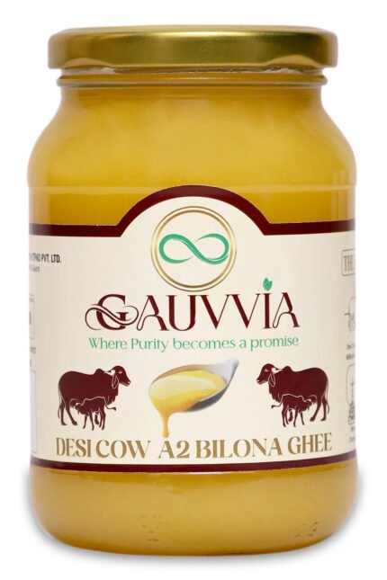 GAUVVIA Desi A2 Cow Ghee – Pure & Everyday Essential